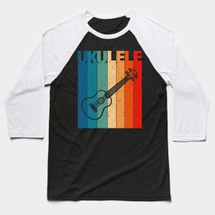 Vintage Ukulele Baseball T-Shirt